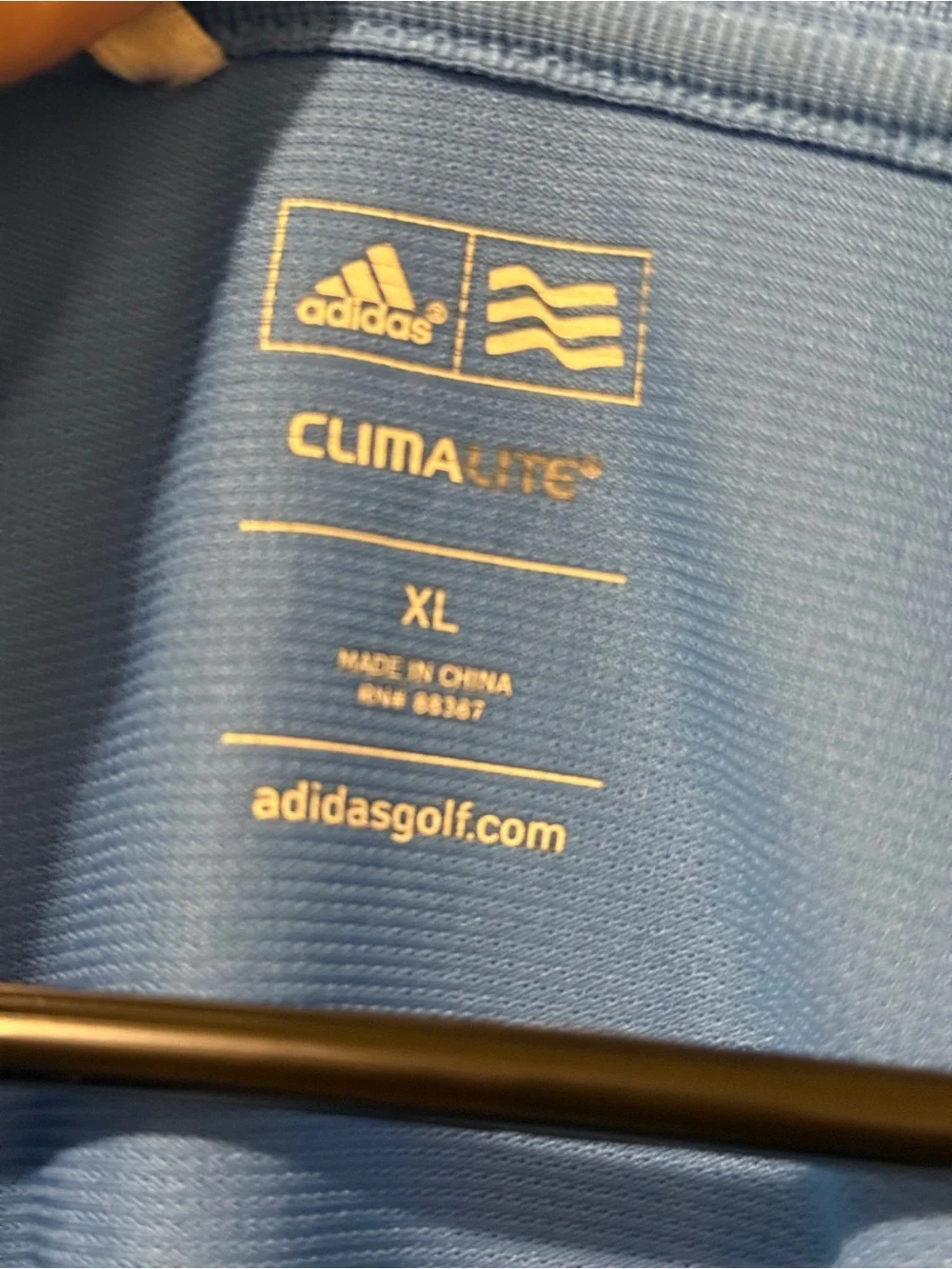 adidas Men's Royal Blue Polo Shirt with Embroidered Logo
